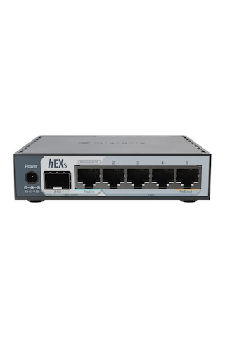 Mikrotik Hex S E60iugs 5-port Gigabit Router With 2.5g Sfp