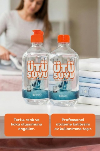 Lexroo Zahmetsiz, Kolay Ve Hızlı Ütüleme 2 Adet 500 Ml