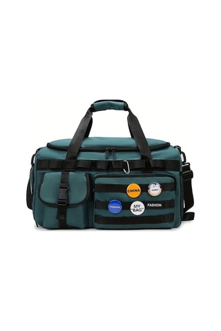 Sandwich Motion003 Koyu Yeşil Büyük Kapasiteli Islak/kuru Bölmeli Sırt Çantası Spor Ayarlanabilir Askı Koyu Yeşil