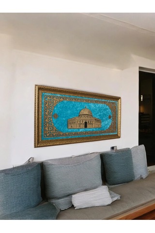 Ramallah Hat Sanatı Tablo 40x80 Cm