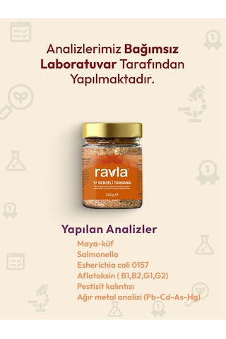 Ravla 17 Sebzeli Tarhana - 200 G