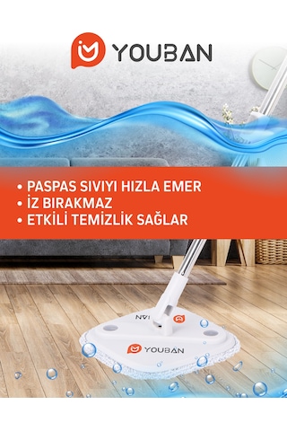 Youban Temiz Su İle Kirli Suyu Ayıran Otomatik Temizlik Seti Pro
