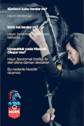 Hors Active Cream Gecikme Ve Sertleşme P.enis Kremi 50ml 1 Adet + 1 Adet Jel