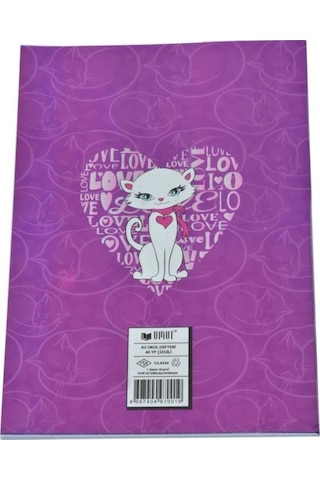 Karton Kapaklı 40 Yp. Çizgili A5 Defter