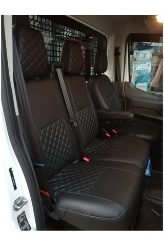 Ford Transit 2020 Araca Özel Deri Tek Kabin Oto Koltuk Kılıfı (500700397)