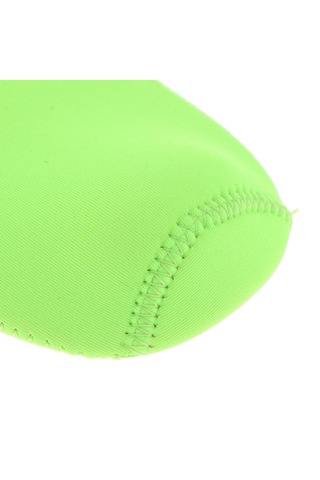 Homyl 10 Adet Şişe Soğutucu Tutucu Neopren Fermuar Bira Yeşil Yeşil