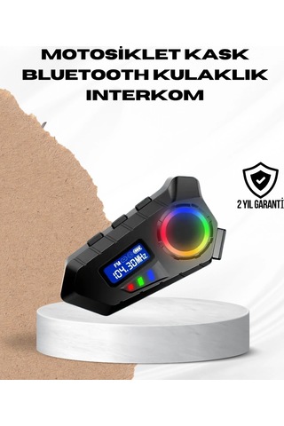 Zenvia Bluetooth 5.4 İnterkom Ip65 Toz Ve Su Geçirmez Led Göstergeli Znv2026 10"