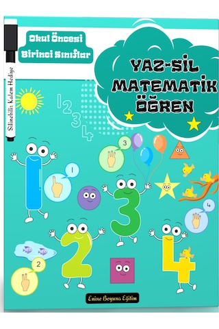 Okul Öncesi Ve Birinci Sınıflar Yaz-sil Matematik Öğren