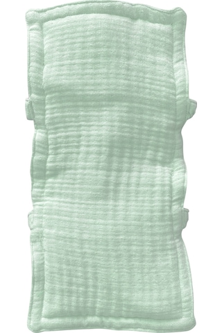 Pamuk Muslin Bebek Emzirme Yastığı Ter Emici Kol Yastığı Mint