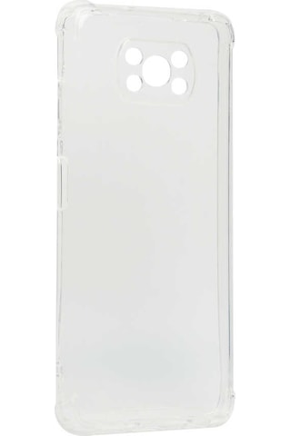 Goocamp Poco X3 Kılıf Kamera Korumalı Nitro Anti Shock Silikon - Renksiz Renksiz