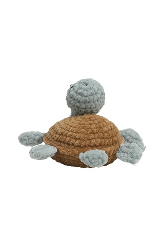 E38 El İşçiliği Peluş Kaplumbağa 15 Cm - 6258 Karışık Çok Renkli