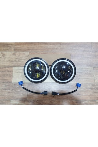 Ducki 7Inc Led Far - Çift (Gündüz Farı+Sinyal+Kısa +Uzun) Ledli