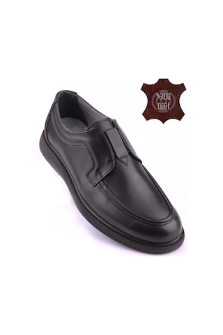 Detector Executive - Hakiki Deri Ortopedik Erkek Slip-on Loafer Ex420 Siyah