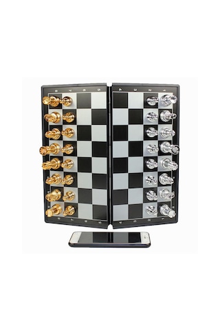 Dolıty Katlanır Satranç Tahtası Taşınabilir Tahta Oyuncak