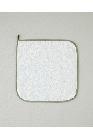 Cloud Touch Pamuk Polyester 2'li Kurulama Bezi 30x30 Cm Yeşil-krem