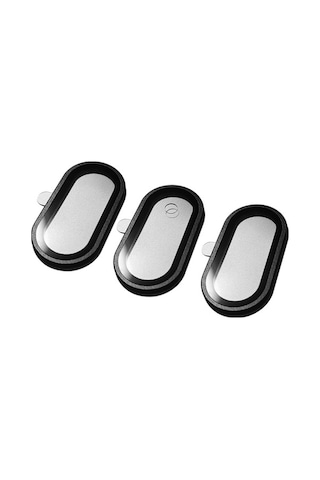 Fastbuy Meta Quest 3 Vr Kulaklık İçin 3 Adet Hd Temperli Cam Lens Koruyucu Film - Siyah Siyah