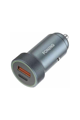 Foneng C16 30w Type-c + Usb Araç İçi Şarj Adaptörü -