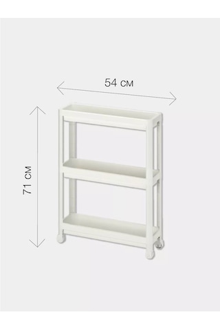 Ikea Vesken Banyo Rafı Ikea 3 Bölmeli Raf 152378955 Beyaz