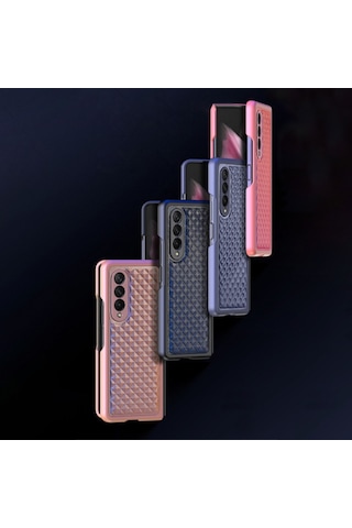 Dux Ducis Venice Samsung Galaxy Z Fold3 5G Premium Deri Kilif 563601270