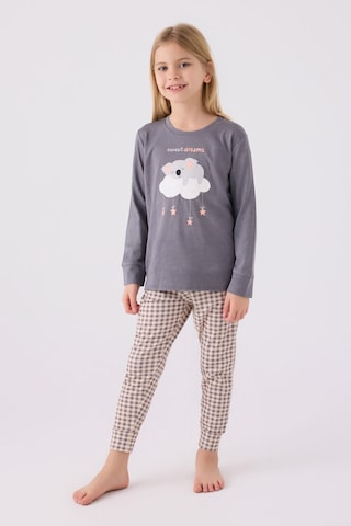 Arnetta Kız Çocuk Antrasit Pijama Takımı Antrasit