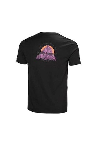 Helly Hansen Core Graphic T-shırt 2.0 Erkek Siyah SIYAH Siyah