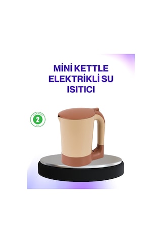 Kettle Özellikli Türk Kahvesi Makinesi Taşınabilir Mini Tasarım - Lisinya