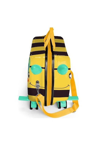 Coral High Otur-çek Erkek Çocuk Valizi - Siyah Sarı Arı Çok Renkli