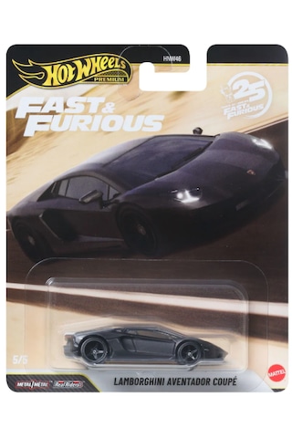 Hot Wheels Premium Fast & Furious Lamborghini Aventador Coupe Siyah Hot Wheels Premium Fast & Furious Lamborghini Aventador Coupe Siyah