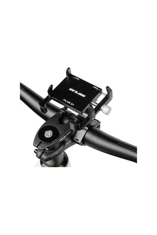 Sones Gub Plus21 Bisiklet Cep Telefonu Tutucu Motosiklet 360 Derece Dönebilen Montaj 22,2-31,8 Mm Boru Çapı İçin Siyah