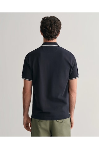 Gant Erkek Pike Polo T-shirt Regular Fit Siyah