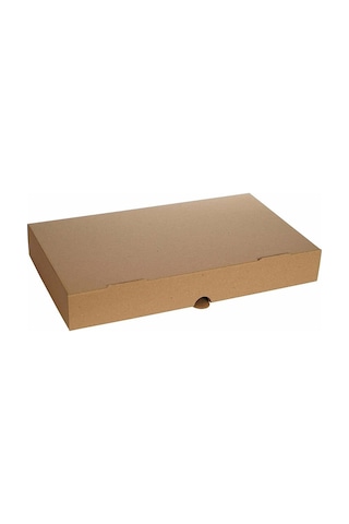 Baskısız Pide Kutusu 100'lü 16 x 22 x 4 CM