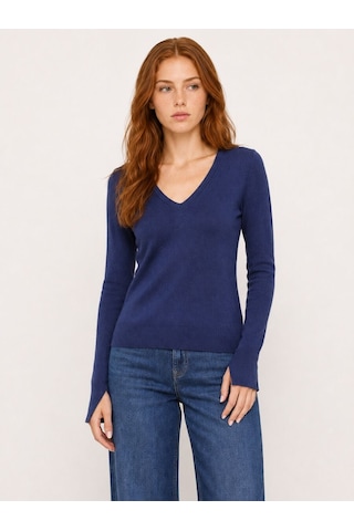 Loft Regular Fit Kadın Kazak Lf2044858 Q1.v1 Lacivert
