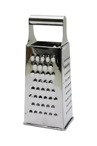 Metal Rende, Paslanmaz Çelik, Çok Amaçlı Ve Dayanıklı Tasarım, Sebze, Peynir Ve Meyve Rendesi, Ergonomik Saplı, Kolay Temizlenebilir, Mutfak İçin Pratik Ve Şık