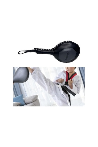 Pazly Suntek Taekwondo Kick Pad, Kickboks Sparring Yumruk Siyah Gri Antrenman Ekipmanı Siyah - Gri