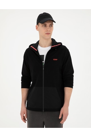 Pierre Cardin Erkek Siyah Sweatshirt 50285410-vr046 Siyah