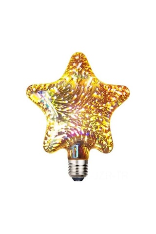 Geeroyoo Led Yıldız Şekilli Fener, E27 Tabanlı, 4w, 500lm, Cam-gümüş Alaşımlı Gövde, 85-265v, 50.000 Saat Ömür, Ce Sertifikalı Gümüş