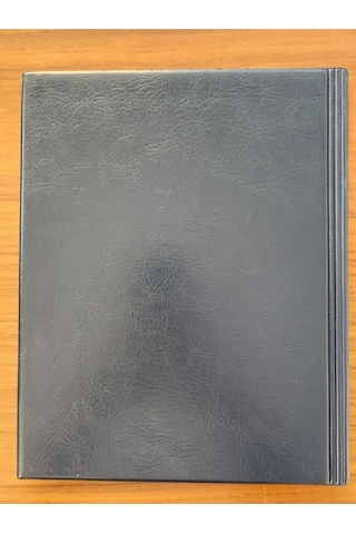 200 Adet Yerli Madeni Para Albümü Koleksiyon Mavi. Toplam 10 Sayfa. Her Sayfada 20 Madeni Para