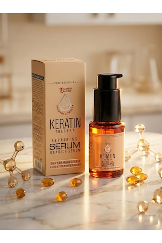 Farmasi Keratin Therapy Keratin Kompleks İçeren Yoğun Onarıcı Saç Serumu 30 ML