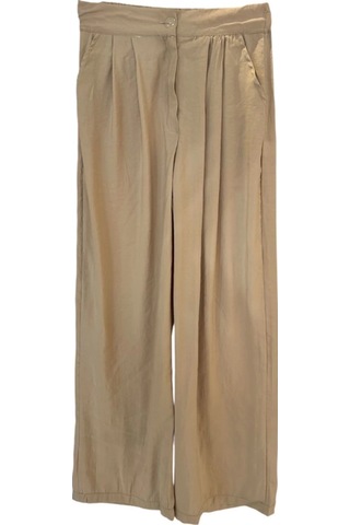 4123 Önü Bağlamalı Yelek Pantolon Takım Vizon