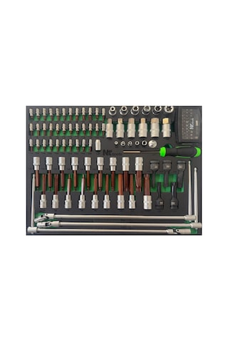 Grayzer Nc276 6 Çekmeceli Dolu Takım Arabası 276 Parça Takımlar Nt Tools