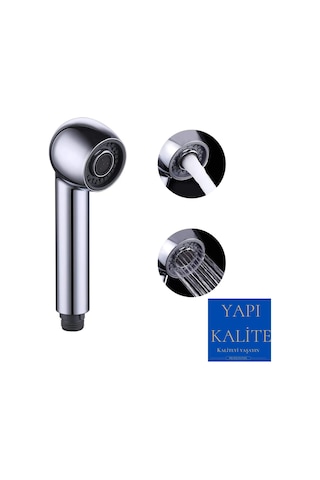 Berber El Duşu Başlığı 2 Fonksiyonlu Ekonomik Duş Başlığı Krom