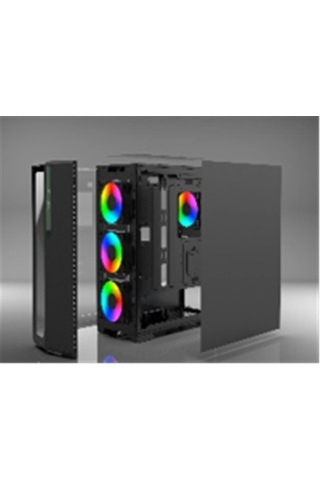 Inca Emg-17xn 4x1200mm Kumandalı Argb Fan Gaming Computer Case Kdo