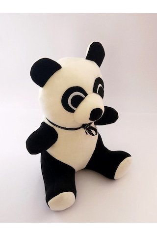 Joytoytr Peluş Panda Oyuncak 35 Cm Oyun Arkadaşı Yerli Üretim Beyaz