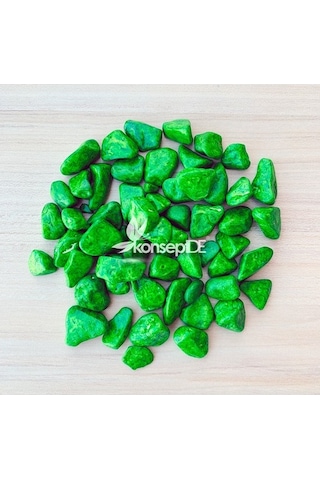 Renkli Dolomit Taş Koyu Yeşil 2Kg