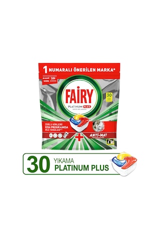 Fairy Platinum Plus Kapsül 30 Lu Limon Kokulu X 2 Adet