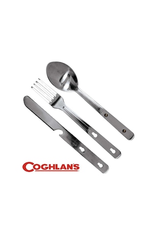 Coghlans Kaşık Çatal Kamp Bıçak Set 721bp Çok Renkli