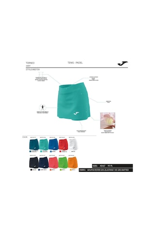 Joma Open Iı Beyaz Tenis Etek 900759.200 Beyaz