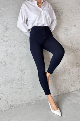 Lacarino 7277-34 Mıra Kadın Jean Pantolon Navy Blue