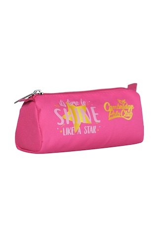 Cambridge Polo Club Star Unisex Çocuk Tek Bölmeli Kalemlik Pembe