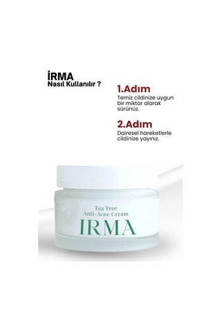 İrma Natural Tea Tree Akne Krem 50 ML